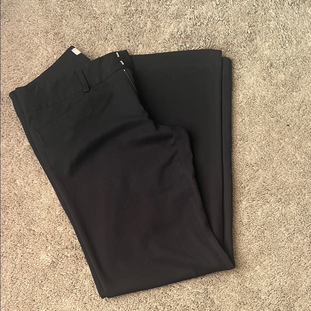 MICHAEL Michael Kors Black Boot Cut Pants